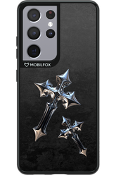 Chrome Crosses - Samsung Galaxy S21 Ultra