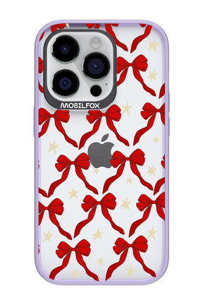 Bow & Stars (Transparent) - Apple iPhone 14 Pro