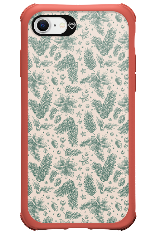 Green Christmas - Apple iPhone 8