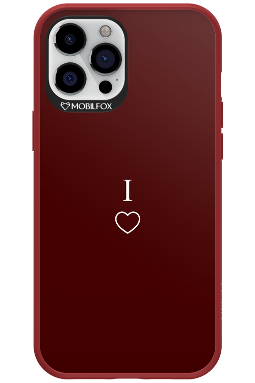 I Burgundia 2.0 - Apple iPhone 12 Pro Max