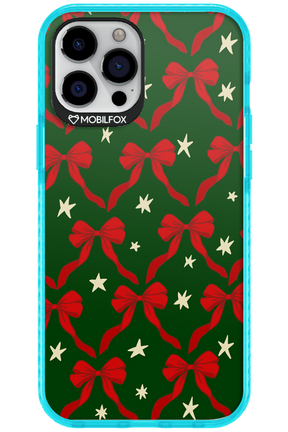 Bow & Stars (Green) - Apple iPhone 12 Pro Max