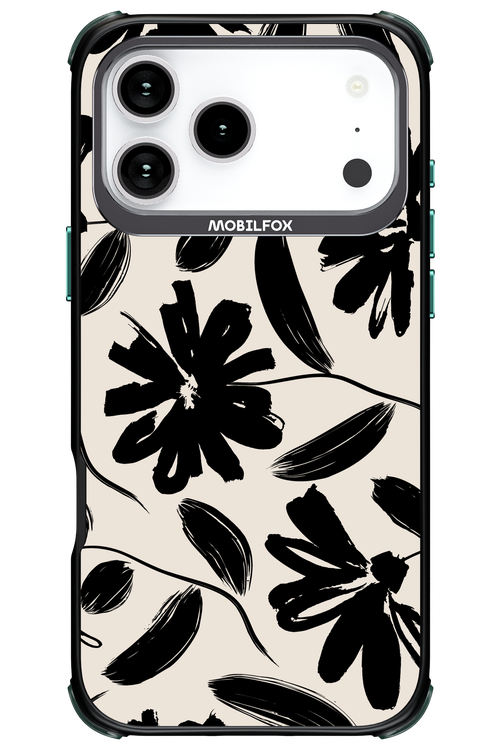 Monochrome Flowerss 2.0 - Apple iPhone 17 Pro Max