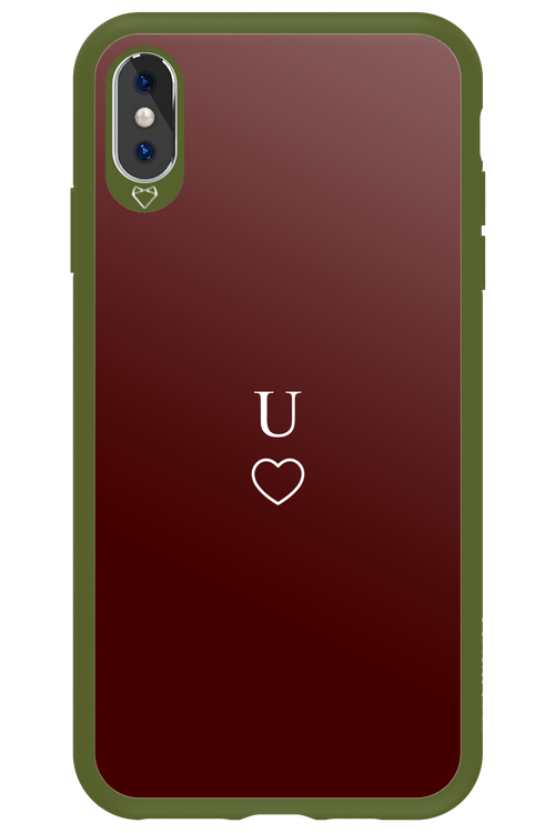 U Burgundia 2.0 - Apple iPhone XS Max