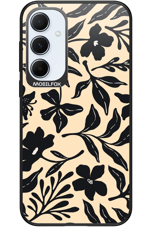 Black Flowers 2.0 - Samsung Galaxy A55