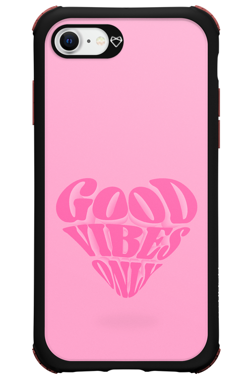 Good Vibes Heart - Apple iPhone 8