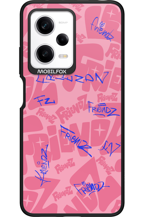 FRIENDZ Pink - Xiaomi Redmi Note 12 Pro 5G