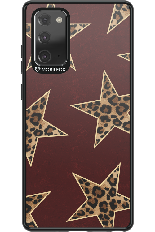 Wild Stars Burgundy - Samsung Galaxy Note 20