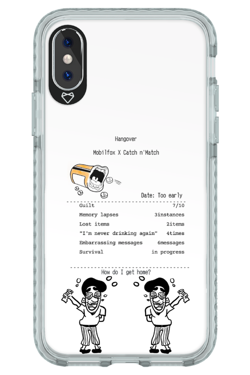 hangover - Apple iPhone X