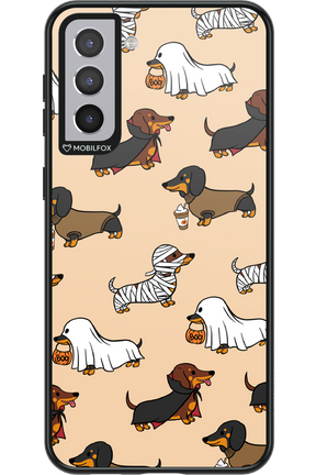 Scary Dachshund - Samsung Galaxy S21+