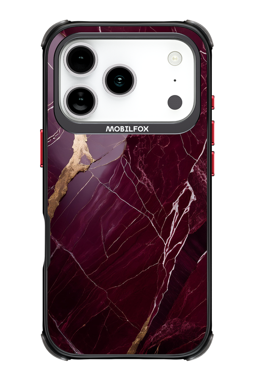 Burgundy Marble 2.0 - Apple iPhone 17 Pro