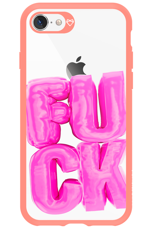 F*ck Transparent - Apple iPhone 8