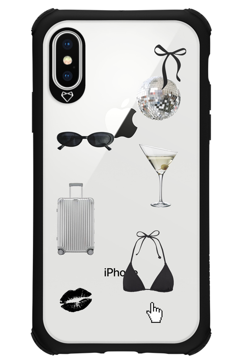 Silver Summer - Apple iPhone XS