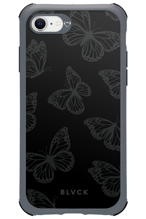Black Butterflies - Apple iPhone SE 2022