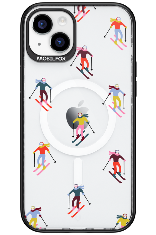 Snow Motion (Transparent) - Apple iPhone 15 Plus