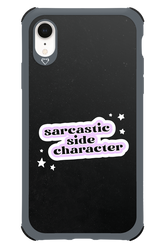 Sarcastic Black - Apple iPhone XR