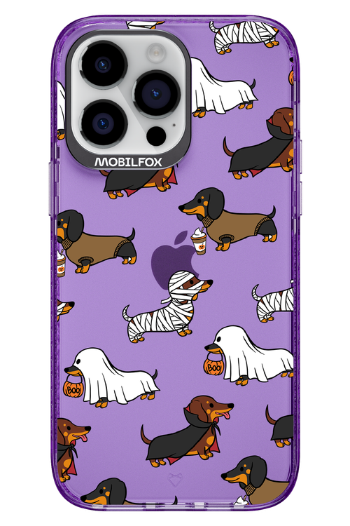 Scary Dachshund (Transparent) - Apple iPhone 14 Pro Max