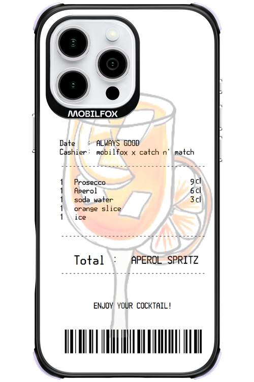 aperol spritz cocktail - Apple iPhone 16 Pro Max