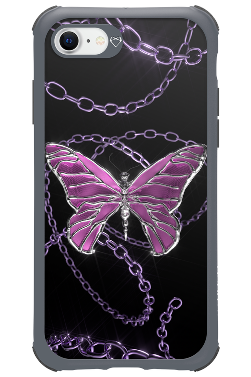 Butterfly Necklace - Apple iPhone 8