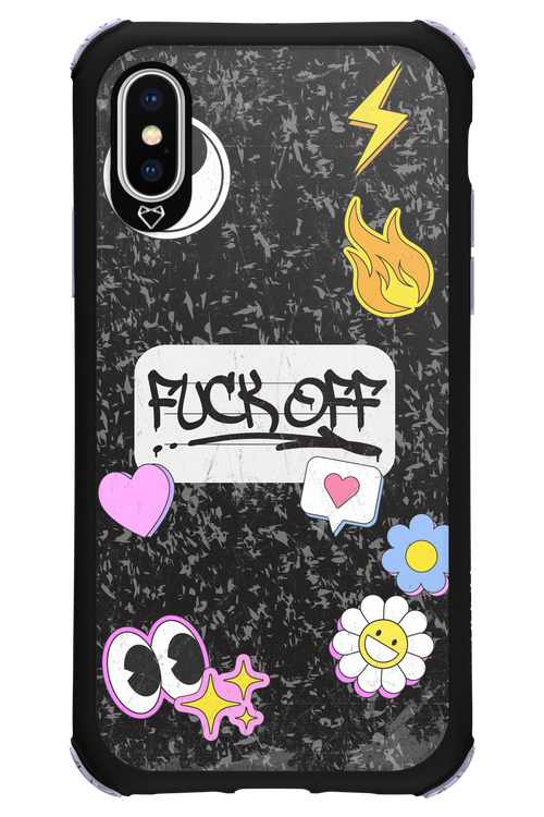 Fuck Off Case - Apple iPhone X