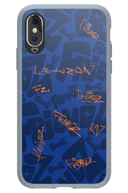 FRIENDZ Blue - Apple iPhone XS