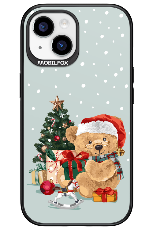 Merry Christmas Bear - Apple iPhone 15