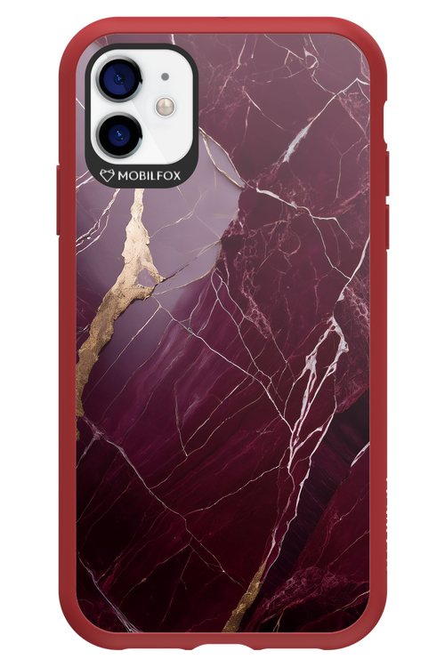Burgundy Marble 2.0 - Apple iPhone 11