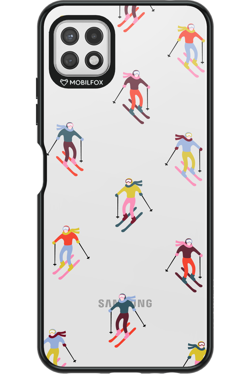 Snow Motion (Transparent) - Samsung Galaxy A22 5G