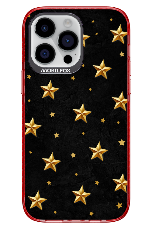 Golden Stars - Apple iPhone 14 Pro Max