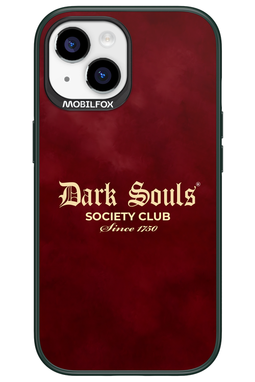 Dark Souls (Burgundy) - Apple iPhone 15