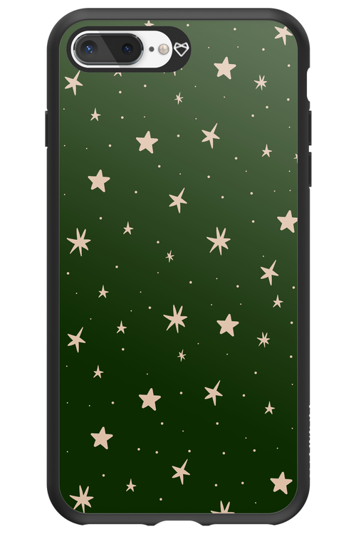 Forest Green Stars - Apple iPhone 7 Plus