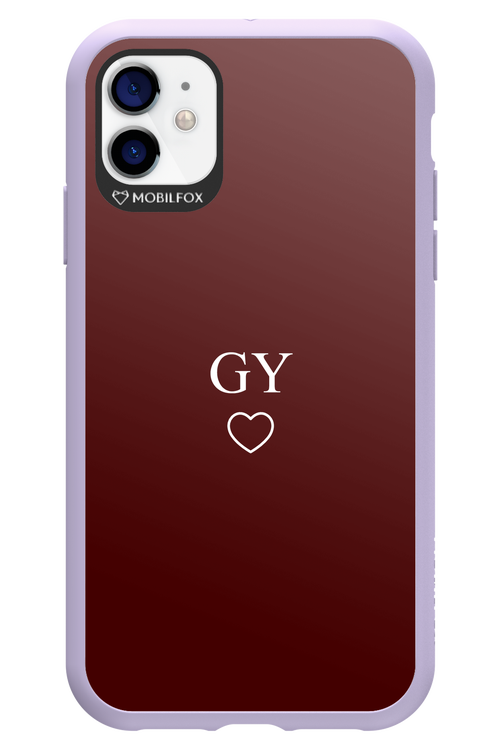 GY Burgundia 2.0 - Apple iPhone 11