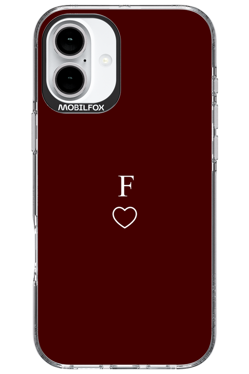 F Burgundia 2.0 - Apple iPhone 16 Plus