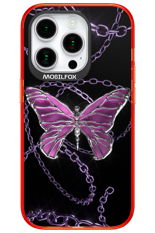 Butterfly Necklace - Apple iPhone 15 Pro