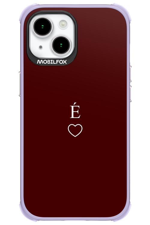 E Burgundia II 2.0 - Apple iPhone 15