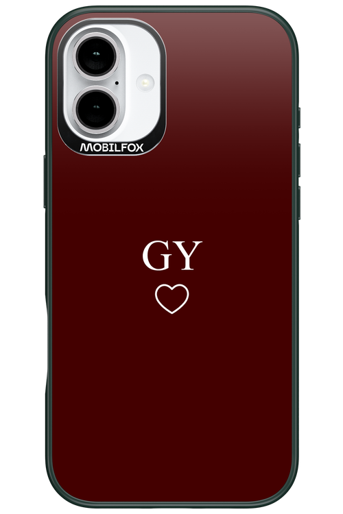 GY Burgundia 2.0 - Apple iPhone 16 Plus
