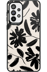 Monochrome Flowerss - Samsung Galaxy A73