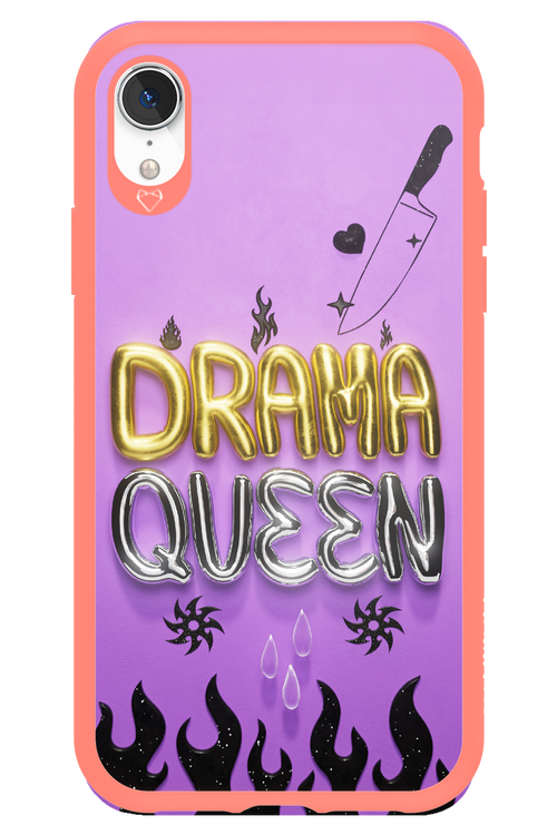 Drama Queen Purple - Apple iPhone XR