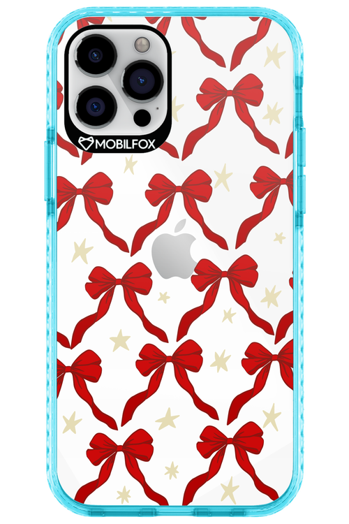 Bow & Stars (Transparent) - Apple iPhone 12 Pro