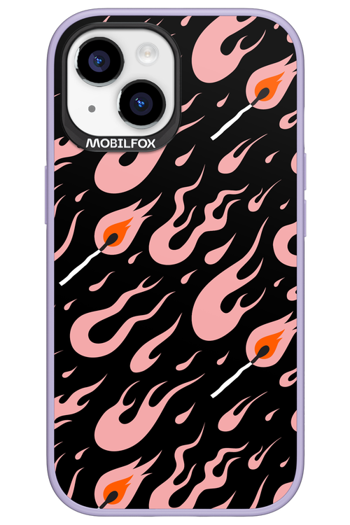 Hot Flames - Apple iPhone 15