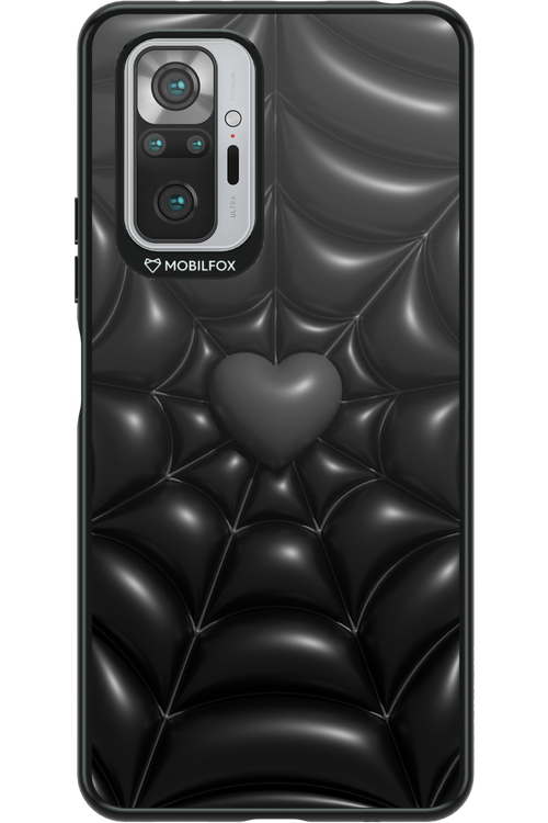 Black Spider Heart - Xiaomi Redmi Note 10S