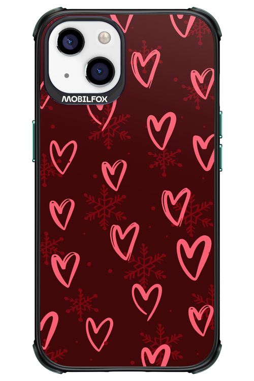 Christmas Hearts - Apple iPhone 13