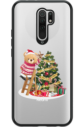 Christmas Bear (Transparent) - Xiaomi Redmi 9