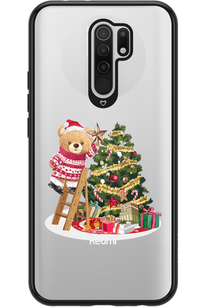 Christmas Bear (Transparent) - Xiaomi Redmi 9