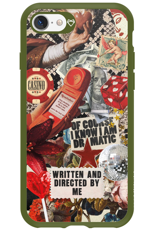 RED VINTAGE - Apple iPhone 7