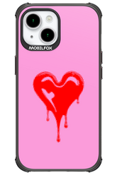 Heart Pink - Apple iPhone 15