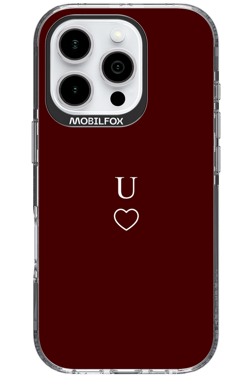 U Burgundia 2.0 - Apple iPhone 16 Pro