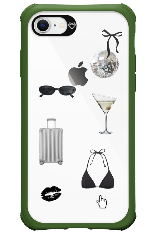 Silver Summer - Apple iPhone 8