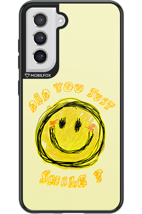 Crayon Smiley - Samsung Galaxy S21 FE