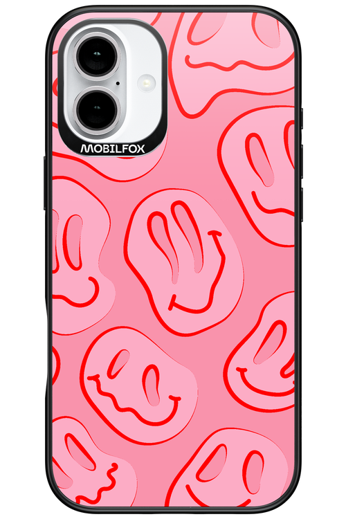 Bubblegum Smiley - Apple iPhone 16 Plus