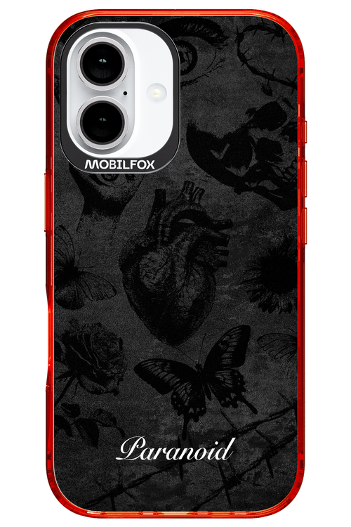 Paranoid (Black) - Apple iPhone 16